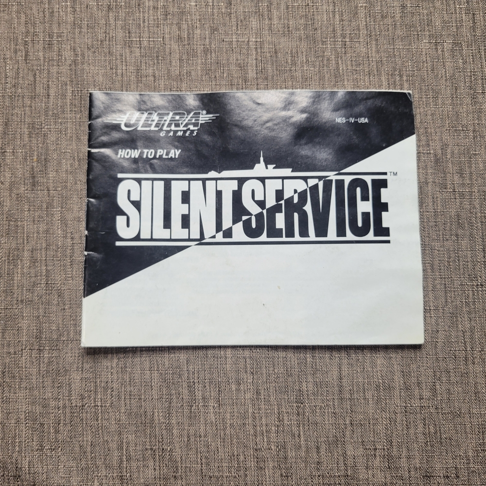 NES Silent Service Manual (Only)